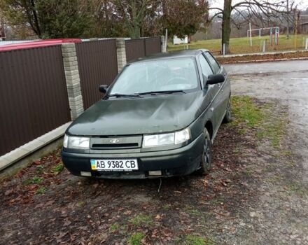 Зеленый ВАЗ 2110, объемом двигателя 1.6 л и пробегом 177 тыс. км за 1100 $, фото 1 на Automoto.ua