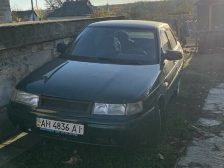 Зеленый ВАЗ 2110, объемом двигателя 1.6 л и пробегом 236 тыс. км за 1100 $, фото 1 на Automoto.ua