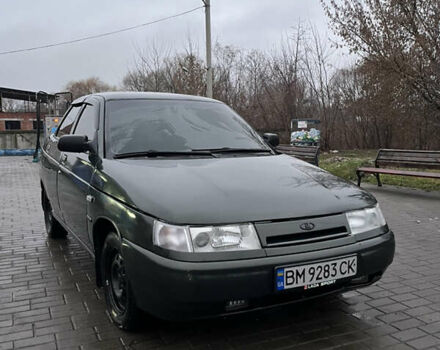 Зеленый ВАЗ 2110, объемом двигателя 1.6 л и пробегом 280 тыс. км за 2200 $, фото 1 на Automoto.ua