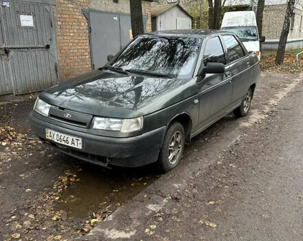 Зеленый ВАЗ 2110, объемом двигателя 1.6 л и пробегом 365 тыс. км за 1500 $, фото 1 на Automoto.ua