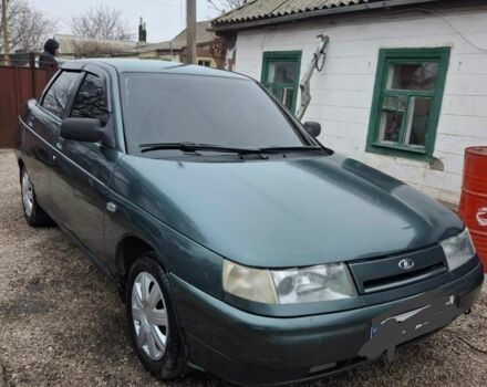 Зеленый ВАЗ 2110, объемом двигателя 1.6 л и пробегом 190 тыс. км за 2400 $, фото 1 на Automoto.ua