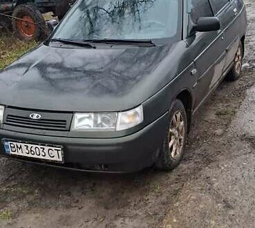 Зеленый ВАЗ 2110, объемом двигателя 1.6 л и пробегом 250 тыс. км за 1400 $, фото 1 на Automoto.ua