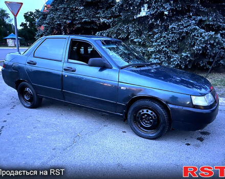 Зеленый ВАЗ 2110, объемом двигателя 1.6 л и пробегом 200 тыс. км за 1888 $, фото 1 на Automoto.ua