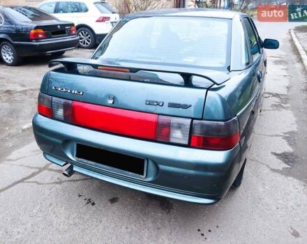 Зеленый ВАЗ 2110, объемом двигателя 1.6 л и пробегом 304 тыс. км за 1416 $, фото 1 на Automoto.ua