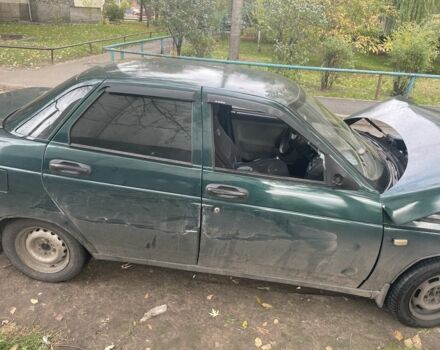 Зеленый ВАЗ 2110, объемом двигателя 0 л и пробегом 230 тыс. км за 500 $, фото 1 на Automoto.ua