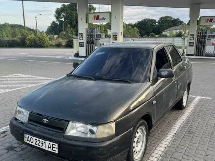 Зеленый ВАЗ 2110, объемом двигателя 6 л и пробегом 250 тыс. км за 500 $, фото 1 на Automoto.ua