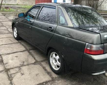 Зеленый ВАЗ 2110, объемом двигателя 1.6 л и пробегом 200 тыс. км за 1181 $, фото 1 на Automoto.ua