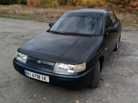 Зеленый ВАЗ 2110, объемом двигателя 1.6 л и пробегом 250 тыс. км за 2300 $, фото 1 на Automoto.ua