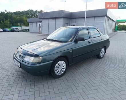 Зеленый ВАЗ 2110, объемом двигателя 1.6 л и пробегом 286 тыс. км за 1400 $, фото 1 на Automoto.ua