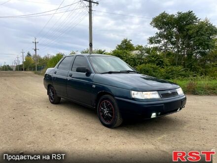 Зеленый ВАЗ 2110, объемом двигателя 1.6 л и пробегом 195 тыс. км за 2450 $, фото 1 на Automoto.ua