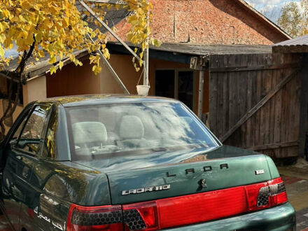 Зеленый ВАЗ 2110, объемом двигателя 1.6 л и пробегом 104 тыс. км за 2700 $, фото 1 на Automoto.ua