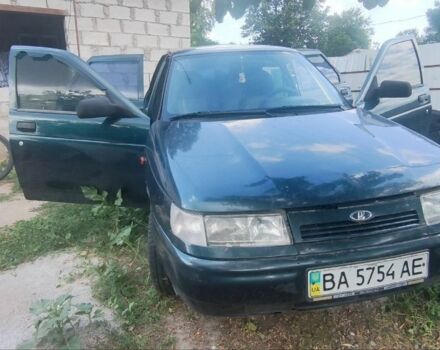 Зеленый ВАЗ 2110, объемом двигателя 6 л и пробегом 338 тыс. км за 2000 $, фото 1 на Automoto.ua