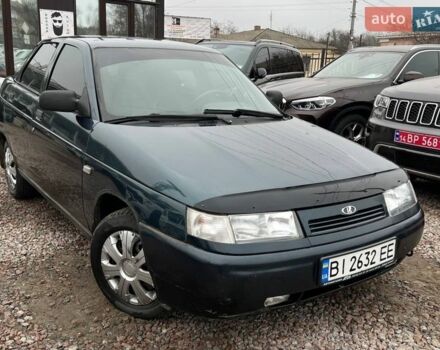 Зеленый ВАЗ 2110, объемом двигателя 1.6 л и пробегом 165 тыс. км за 2650 $, фото 1 на Automoto.ua