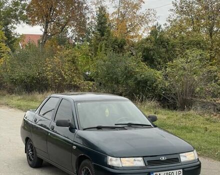 Зелений ВАЗ 2110, об'ємом двигуна 1.6 л та пробігом 195 тис. км за 2450 $, фото 1 на Automoto.ua