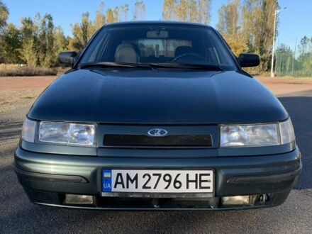 Зеленый ВАЗ 2110, объемом двигателя 1.6 л и пробегом 165 тыс. км за 2000 $, фото 1 на Automoto.ua