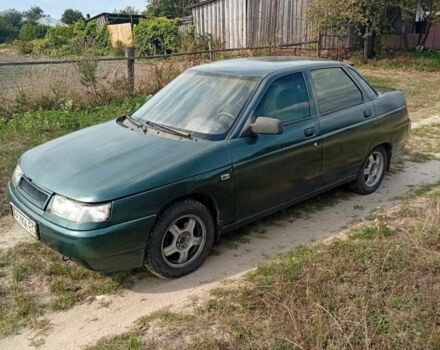 Зелений ВАЗ 2110, об'ємом двигуна 1.6 л та пробігом 439 тис. км за 1202 $, фото 1 на Automoto.ua