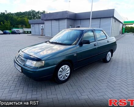 Зеленый ВАЗ 2110, объемом двигателя 1.6 л и пробегом 286 тыс. км за 1400 $, фото 1 на Automoto.ua