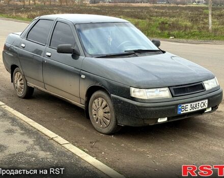 Зеленый ВАЗ 2110, объемом двигателя 1.6 л и пробегом 170 тыс. км за 1750 $, фото 1 на Automoto.ua