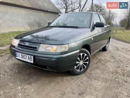 Зеленый ВАЗ 2110, объемом двигателя 1.6 л и пробегом 151 тыс. км за 2050 $, фото 1 на Automoto.ua