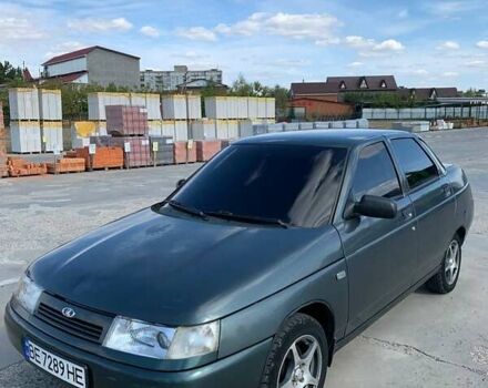 Зеленый ВАЗ 2110, объемом двигателя 1.6 л и пробегом 265 тыс. км за 2300 $, фото 1 на Automoto.ua