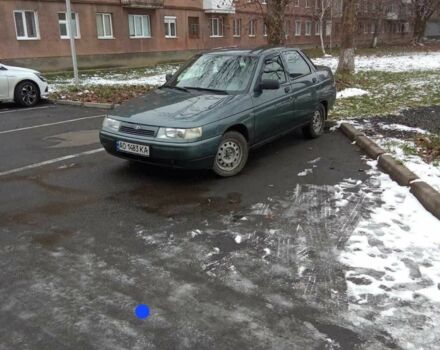 Зеленый ВАЗ 2110, объемом двигателя 1.6 л и пробегом 70 тыс. км за 2400 $, фото 1 на Automoto.ua