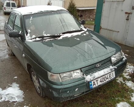 Зеленый ВАЗ 2110, объемом двигателя 1.6 л и пробегом 123 тыс. км за 2300 $, фото 1 на Automoto.ua