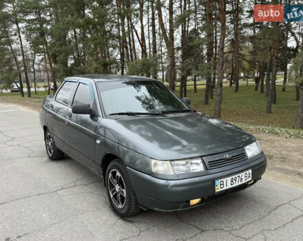 Зелений ВАЗ 2110, об'ємом двигуна 1.6 л та пробігом 200 тис. км за 1900 $, фото 1 на Automoto.ua