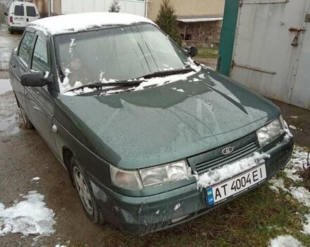 Зеленый ВАЗ 2110, объемом двигателя 1.6 л и пробегом 123 тыс. км за 2300 $, фото 1 на Automoto.ua