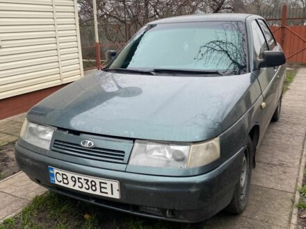 Зеленый ВАЗ 2110, объемом двигателя 1.6 л и пробегом 150 тыс. км за 1700 $, фото 1 на Automoto.ua