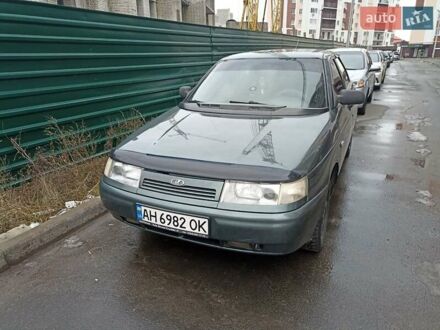 Зеленый ВАЗ 2110, объемом двигателя 1.6 л и пробегом 150 тыс. км за 3750 $, фото 1 на Automoto.ua