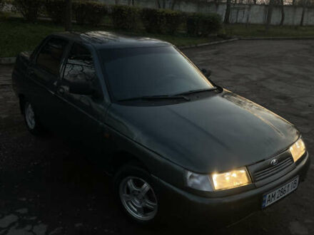 Зелений ВАЗ 2110, об'ємом двигуна 1.6 л та пробігом 165 тис. км за 2300 $, фото 1 на Automoto.ua