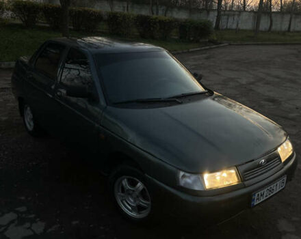 Зелений ВАЗ 2110, об'ємом двигуна 1.6 л та пробігом 165 тис. км за 2300 $, фото 1 на Automoto.ua