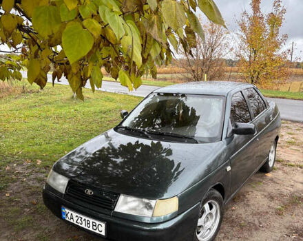 Зеленый ВАЗ 2110, объемом двигателя 1.6 л и пробегом 247 тыс. км за 2700 $, фото 1 на Automoto.ua