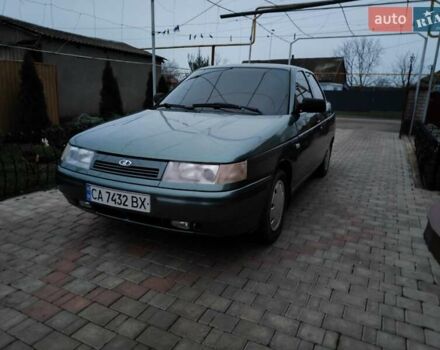 Зеленый ВАЗ 2110, объемом двигателя 1.6 л и пробегом 167 тыс. км за 2750 $, фото 1 на Automoto.ua