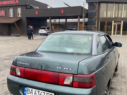 Зелений ВАЗ 2110, об'ємом двигуна 1.6 л та пробігом 177 тис. км за 2100 $, фото 1 на Automoto.ua