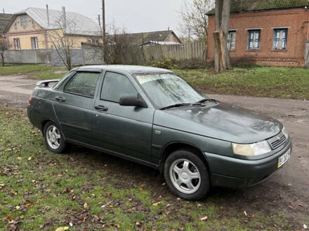 Зеленый ВАЗ 2110, объемом двигателя 1.6 л и пробегом 220 тыс. км за 2500 $, фото 1 на Automoto.ua