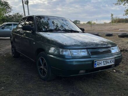 Зеленый ВАЗ 2110, объемом двигателя 1.6 л и пробегом 160 тыс. км за 2800 $, фото 1 на Automoto.ua