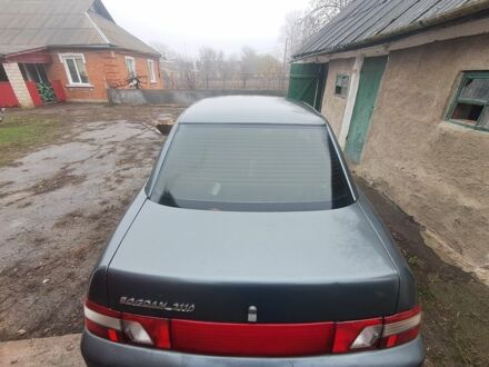 Зеленый ВАЗ 2110, объемом двигателя 1.6 л и пробегом 200 тыс. км за 1750 $, фото 1 на Automoto.ua