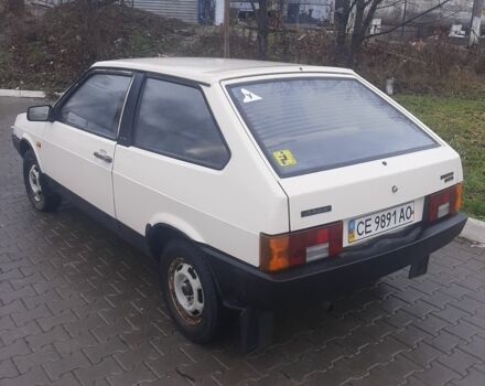Белый ВАЗ 21108, объемом двигателя 1.3 л и пробегом 800 тыс. км за 1050 $, фото 1 на Automoto.ua