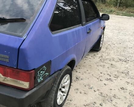 Синий ВАЗ 21108, объемом двигателя 1.3 л и пробегом 3 тыс. км за 950 $, фото 2 на Automoto.ua
