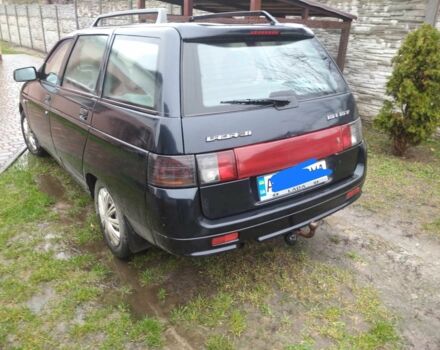 Черный ВАЗ 2111, объемом двигателя 1.6 л и пробегом 105 тыс. км за 2700 $, фото 1 на Automoto.ua