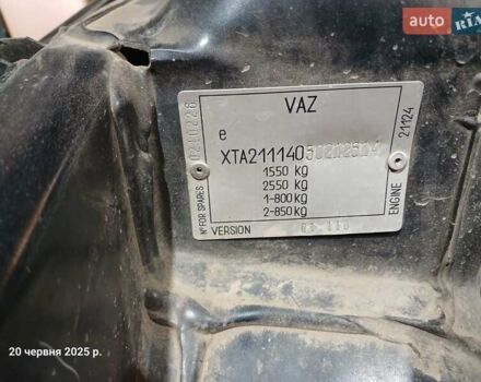 Черный ВАЗ 2111, объемом двигателя 1.6 л и пробегом 121 тыс. км за 1800 $, фото 1 на Automoto.ua