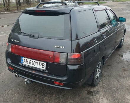 Черный ВАЗ 2111, объемом двигателя 1.6 л и пробегом 237 тыс. км за 2200 $, фото 4 на Automoto.ua