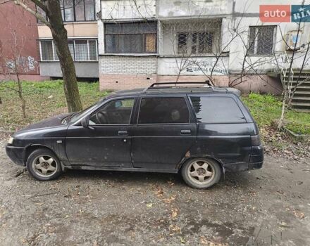 Черный ВАЗ 2111, объемом двигателя 1.6 л и пробегом 172 тыс. км за 1500 $, фото 1 на Automoto.ua