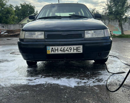 Черный ВАЗ 2111, объемом двигателя 1.6 л и пробегом 165 тыс. км за 1300 $, фото 1 на Automoto.ua