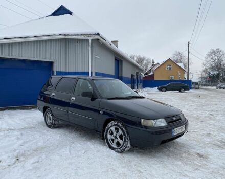 Черный ВАЗ 2111, объемом двигателя 1.6 л и пробегом 200 тыс. км за 1000 $, фото 1 на Automoto.ua