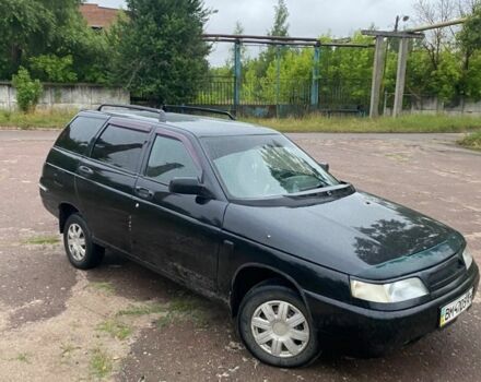 Черный ВАЗ 2111, объемом двигателя 2 л и пробегом 125 тыс. км за 1000 $, фото 1 на Automoto.ua