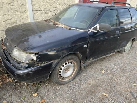 Черный ВАЗ 2111, объемом двигателя 1.6 л и пробегом 200 тыс. км за 500 $, фото 1 на Automoto.ua