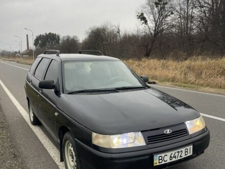 Черный ВАЗ 2111, объемом двигателя 1.6 л и пробегом 117 тыс. км за 2200 $, фото 1 на Automoto.ua