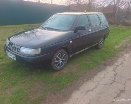 Черный ВАЗ 2111, объемом двигателя 1.6 л и пробегом 186 тыс. км за 1300 $, фото 1 на Automoto.ua